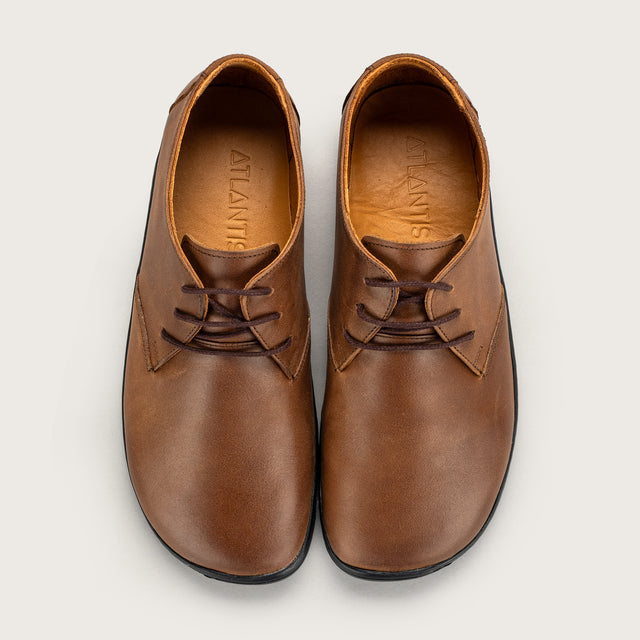 Men's Sepia Oxfords - Atlantis Handmade Shoes - 