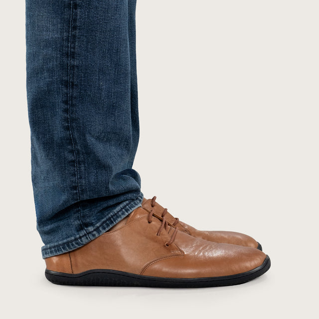 Men's Cinnamon Oxfords - Atlantis Handmade Shoes - 