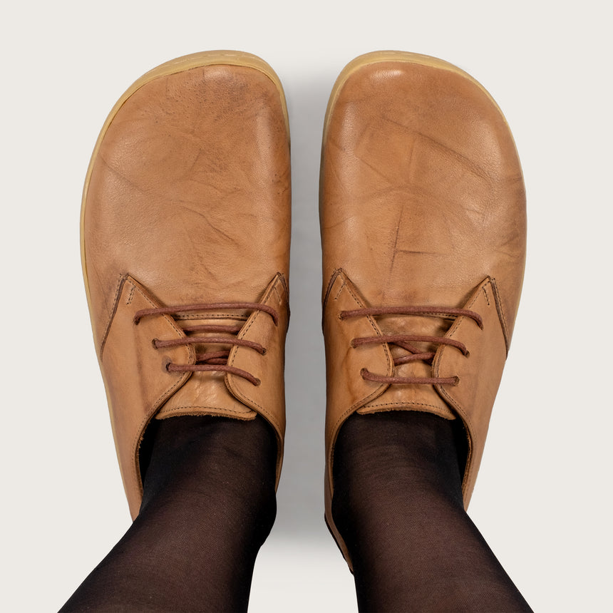 Women's Champagne Oxfords