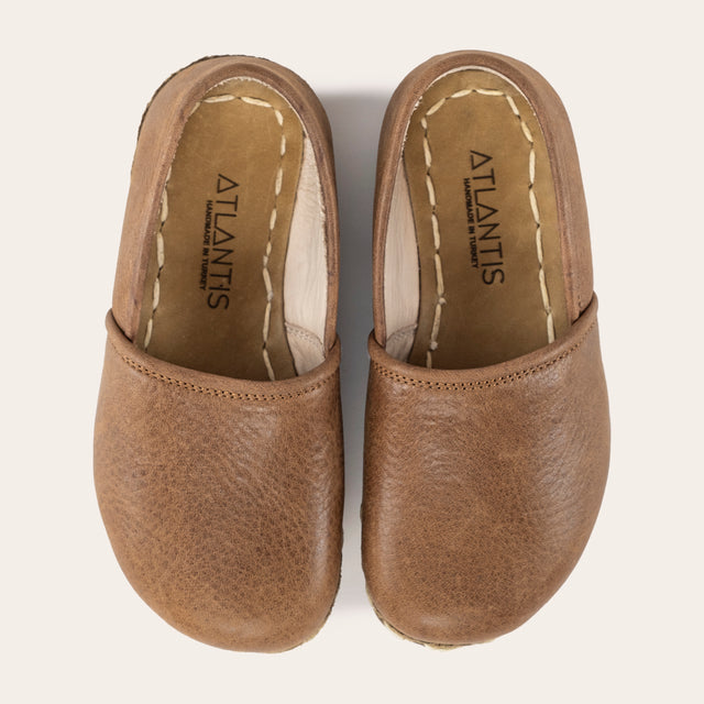 Kid's Zaragoza Barefoot Loafers - Atlantis Handmade Shoes -