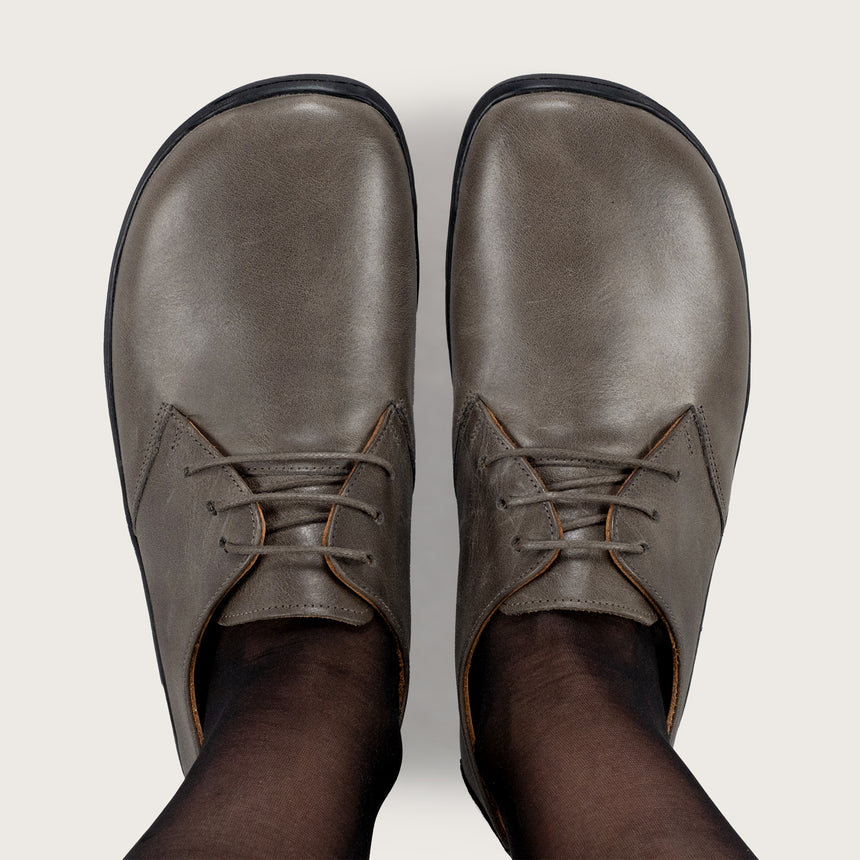 Women's Charcoal Oxfords
