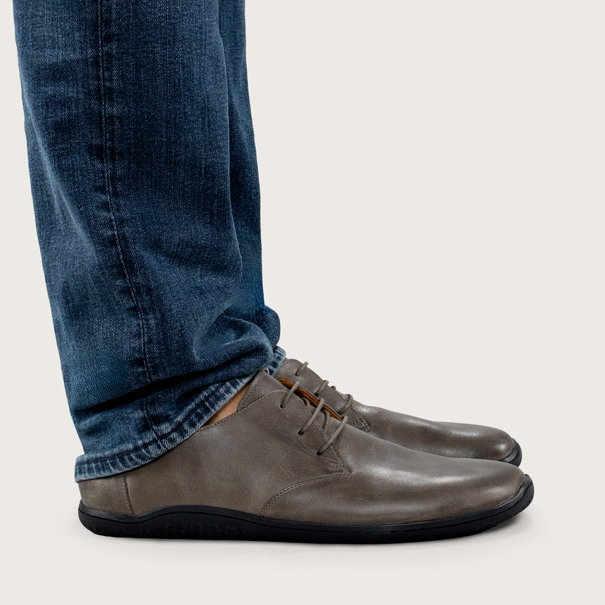 Men's Charcoal Oxfords