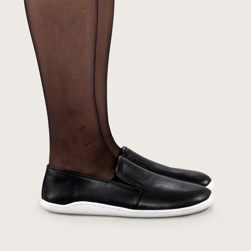 Sandfarbene Pennyloafer für Damen