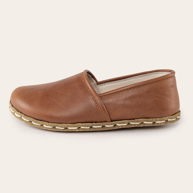 Kid's Lion Barefoot Loafers - Atlantis Handmade Shoes -