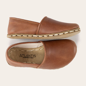 Kid's Lion Barefoot Loafers - Atlantis Handmade Shoes -