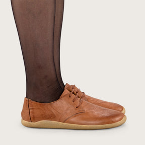 Women's Chestnut Oxfords - Atlantis Handmade Shoes - 