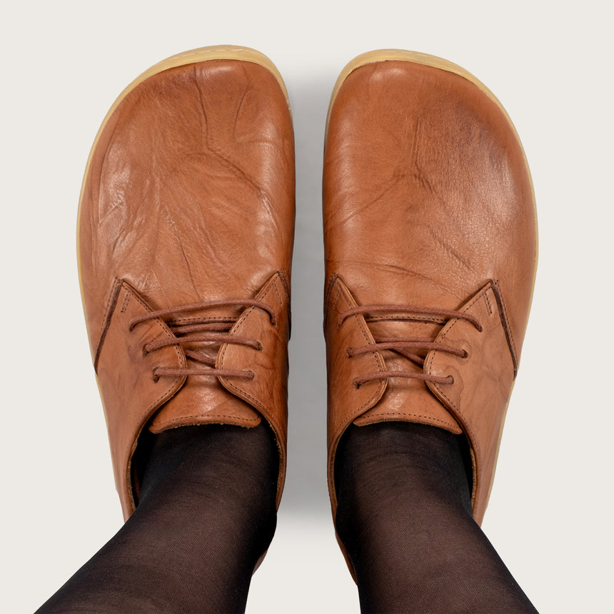 Women's Chestnut Oxfords