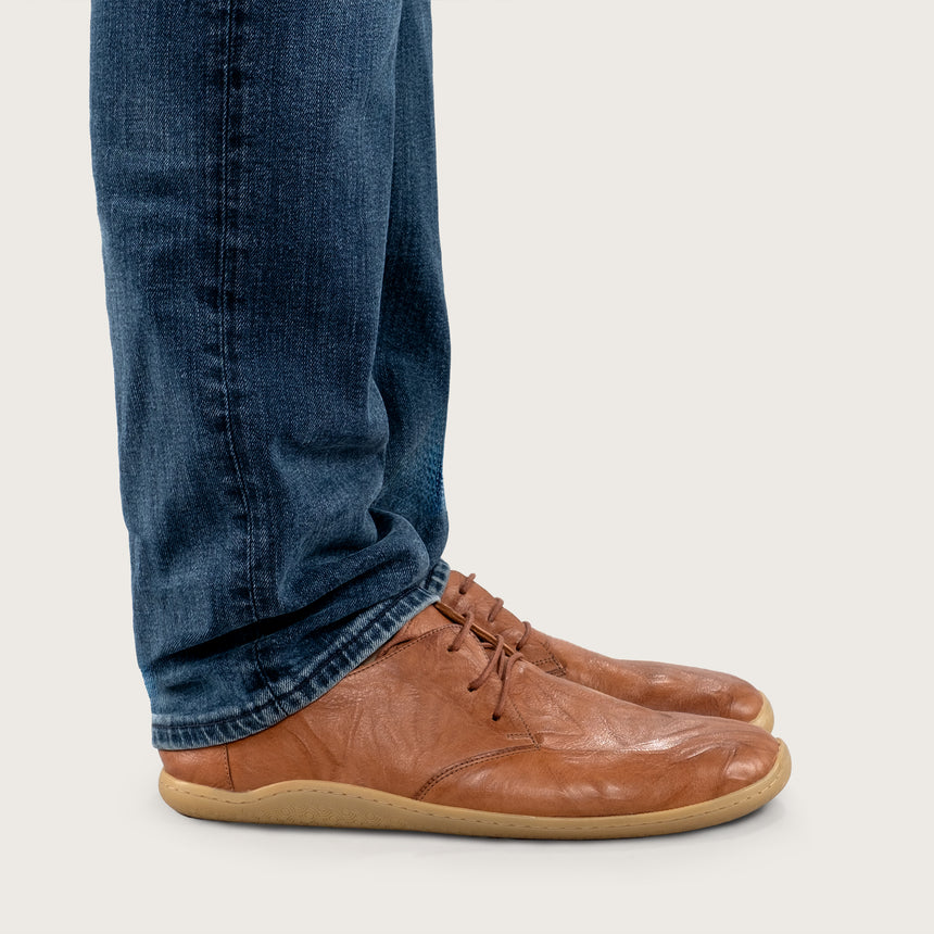 Men's Chestnut Oxfords