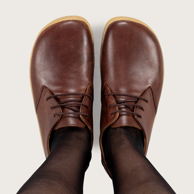 Women's Chocolate Oxfords - Atlantis Handmade Shoes - 