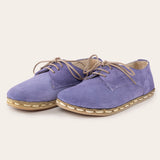 Kid's Lavender Barefoot Oxfords - Atlantis Handmade Shoes -