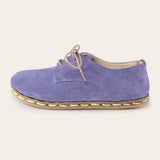 Kid's Lavender Barefoot Oxfords - Atlantis Handmade Shoes -