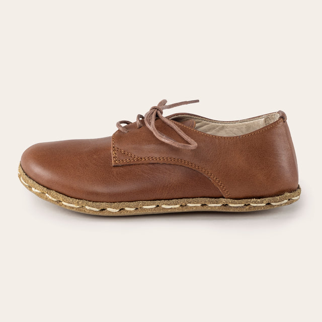Kid's Lion Barefoot Oxfords - Atlantis Handmade Shoes -