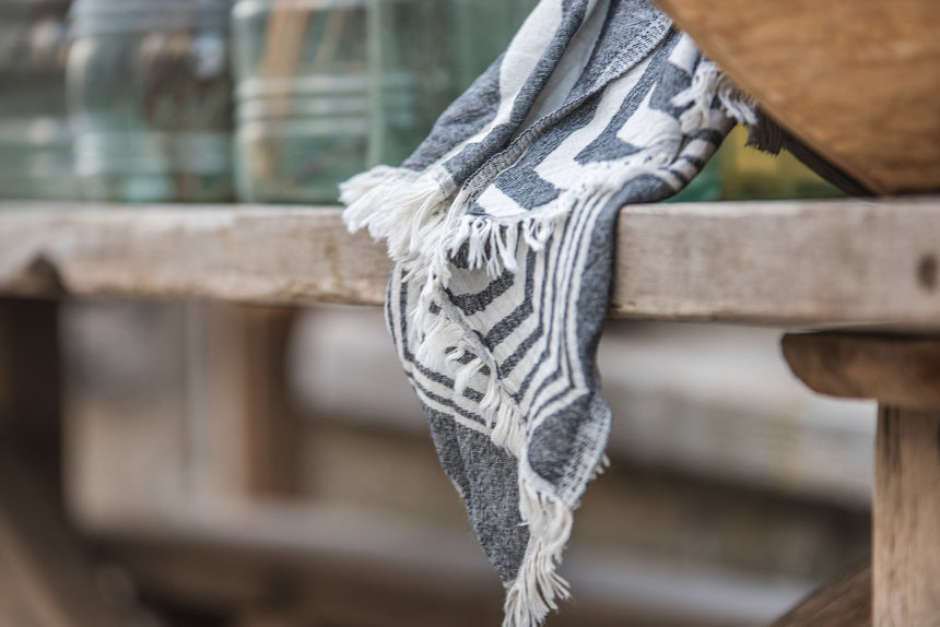 Men's Colorful Turkish Towel - Atlantis Handmade Shoes - 4110054395543