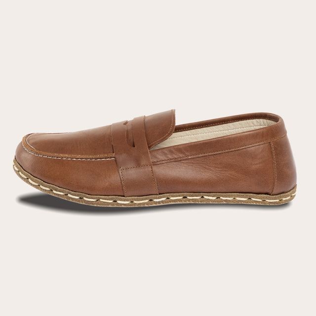 Damen-Penny-Loafer mit Löwen-Print
