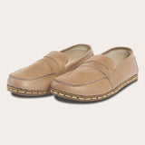 Hellbraune Pennyloafer für Herren