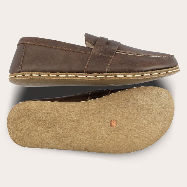 Kadın Kahve Penny Loafer