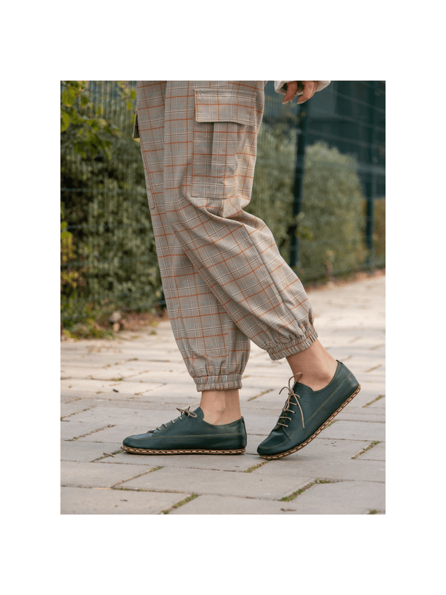 Kadın Bottle Green Barefoot Spor Ayakkabı