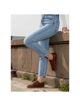 Braune Barfuß-Sneaker für Damen