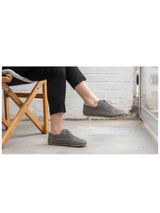 Men's Gray Barefoot Sneakers