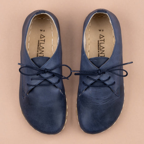 Blaue Oxford-Schuhe für Herren