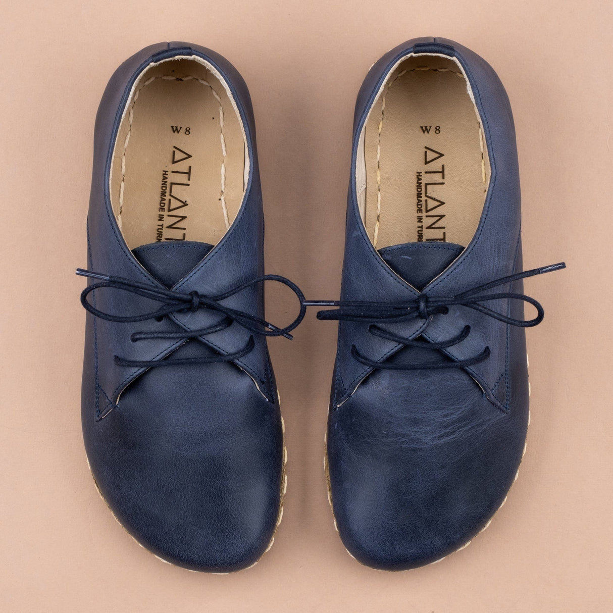 Kadın Mavi Oxford Ayakkabı