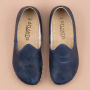 Men's Leather Blue Barefoots