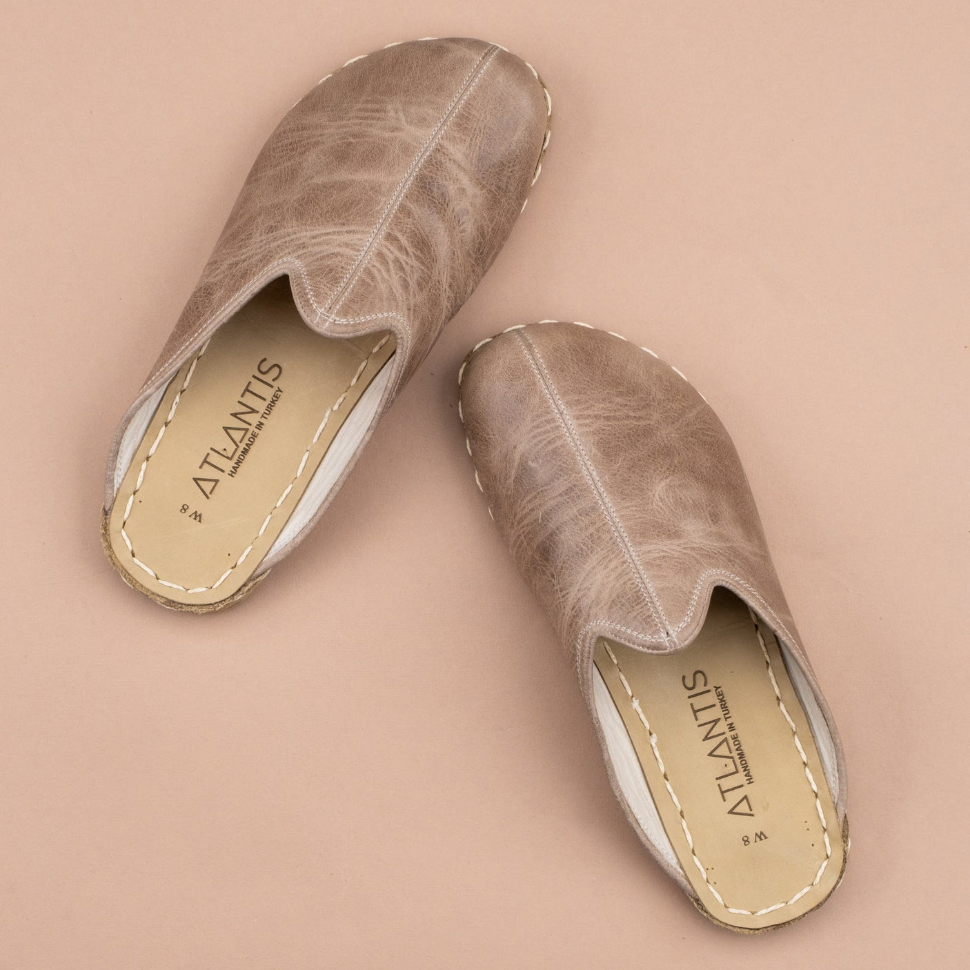 Women's Tan Barefoot Slippers