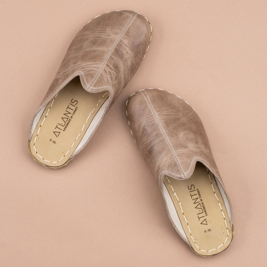 Kadın Tan Barefoot Terlik