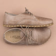 Women's Tan Leather Oxfords