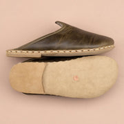 Men's Green Barefoot Slippers