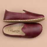 Scharlachrote Barfußschuhe für Damen
