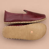 Scharlachrote Barfußschuhe für Damen
