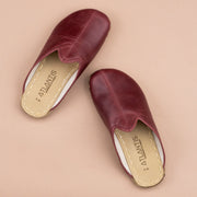 Men's Scarlet Barefoot Slippers