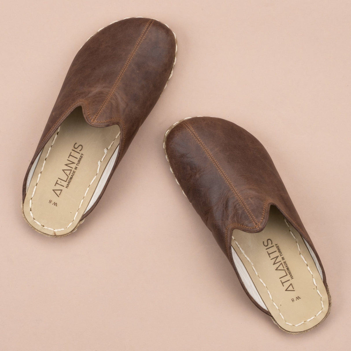 Men's Coffee Barefoot Slippers