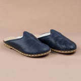 Blaue Barefoot Shearlings für Herren