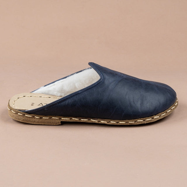 Blaue Barefoot Shearlings für Herren
