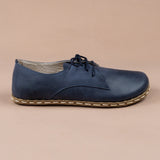 Blaue Oxfords für Damen
