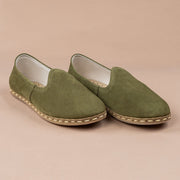 Women's Olive Nubucks
