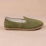Men's Olive Nubucks