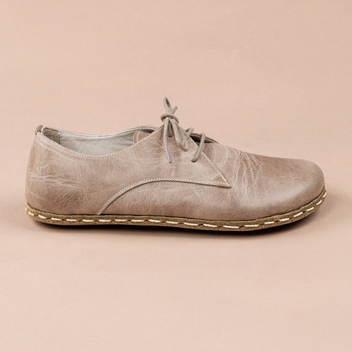 Hellbraune Oxford-Schuhe für Herren