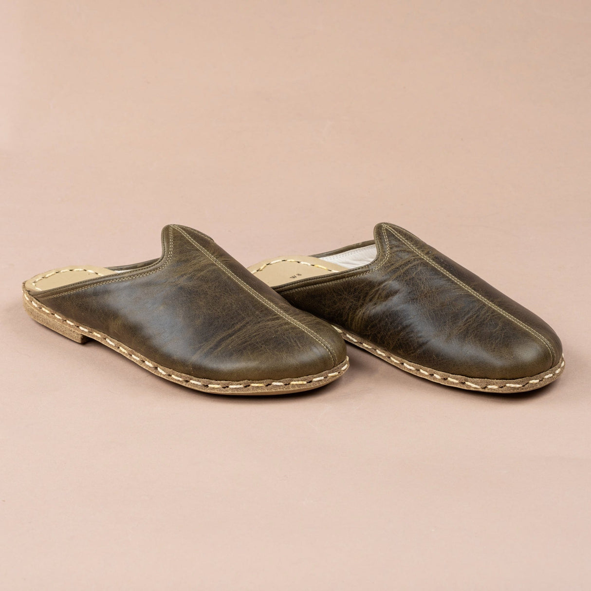 Men's Green Barefoot Slippers