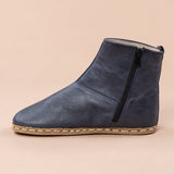 Women's Blue Barefoot Boots