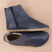 Women's Blue Barefoot Boots