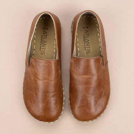 Men's Leather Brown Minimalists