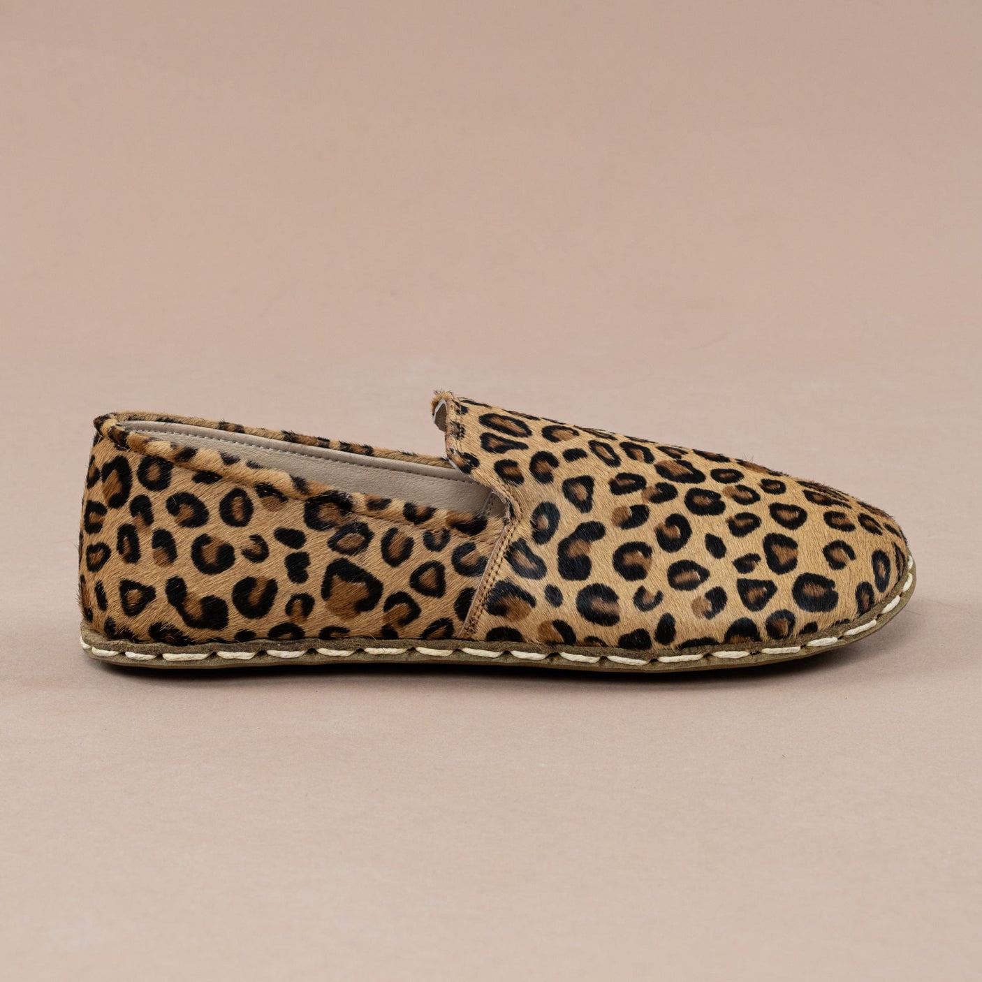 Kadın Leopar Minimalist Ayakkabı