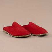 Men's Red Barefoot Slippers
