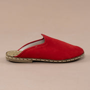 Men's Red Barefoot Slippers