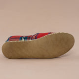 Men's Red Plaid Barefoots