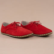 Women's Red Oxfords