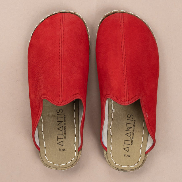 Erkek Kırmızı Barefoot Terlik